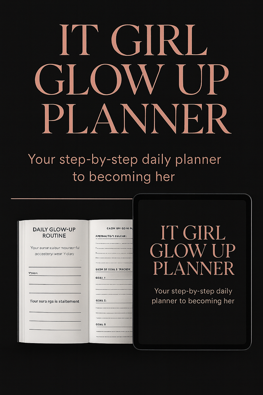 It Girl Glow Up Planner