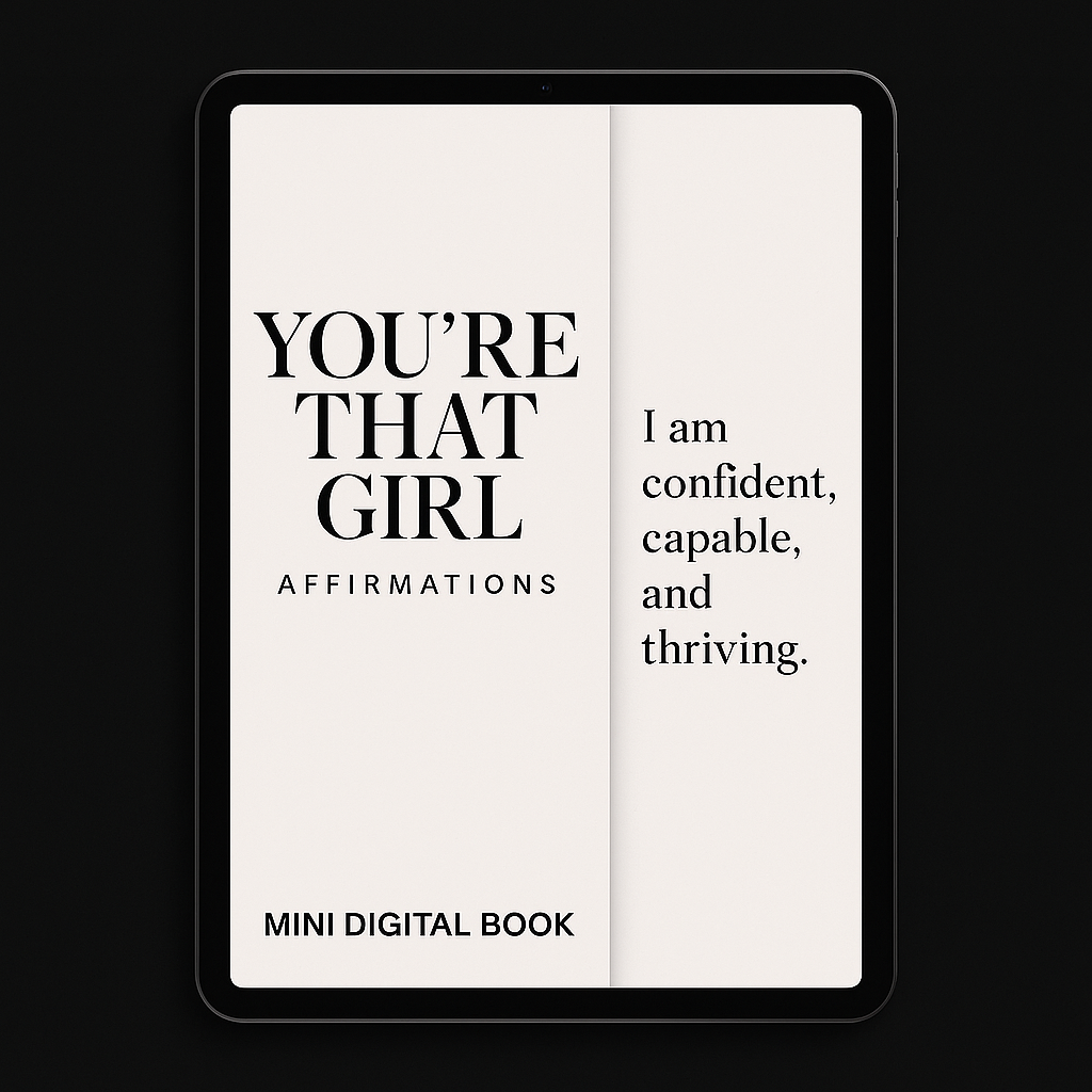 You're That Girl Mini Book